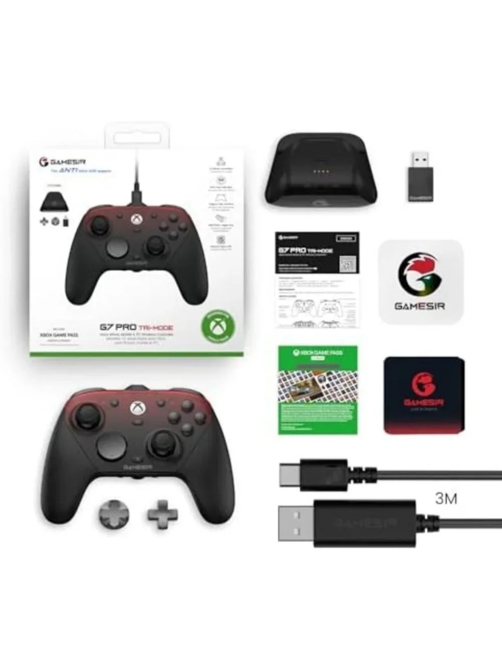 Wired Game Controller for Xbox Series X|S, Xbox One & PC - TMR Sticks, 1000Hz